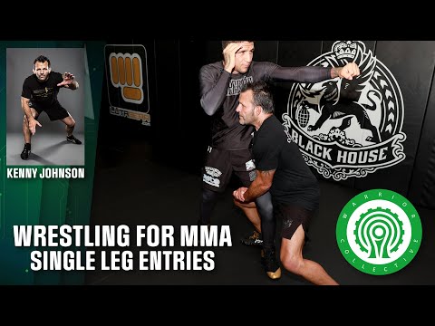 Wrestling for MMA - How to Improve your Single Leg Takedowns with Kenny Johnson