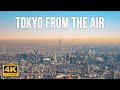 Tokyo Helicopter Tour - Aerial Views of Japan [4K]