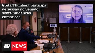 Ativista Greta Thunberg diz que atuação de líderes brasileiros no meio ambiente é ‘vergonhosa’