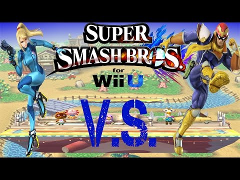 Super Smash Bros. For Wii U - For Glory - V.S. Captain Falcon
