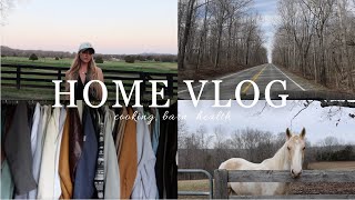 home vlog: candida chat, barn, cooking