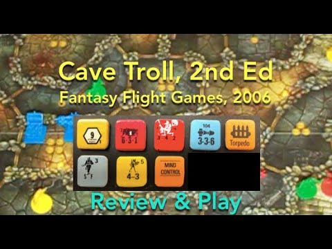 Cave Troll, 2nd Edition (Fantasy Flight Games) Review & How to Play