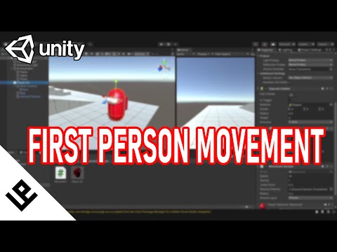 First Person Movement (link in description) I Unity Tutorial Indonesia