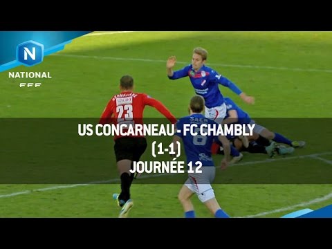 J12 : US Concarneau - FC Chambly (1-1), le résumé