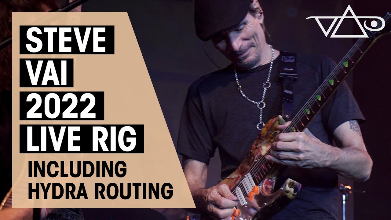 Steve Vai | 2022 Live Guitar Rig | Thomann - YouTube