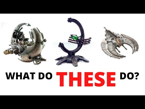 Necron Forge World Choices - Tombstalkers, Gauss Pylons, Night Shrouds and More!