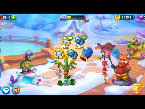 @Fishdom Atlantis Cup Stage 81 - 84, Challenge Level 2 Stage 3 Completed.