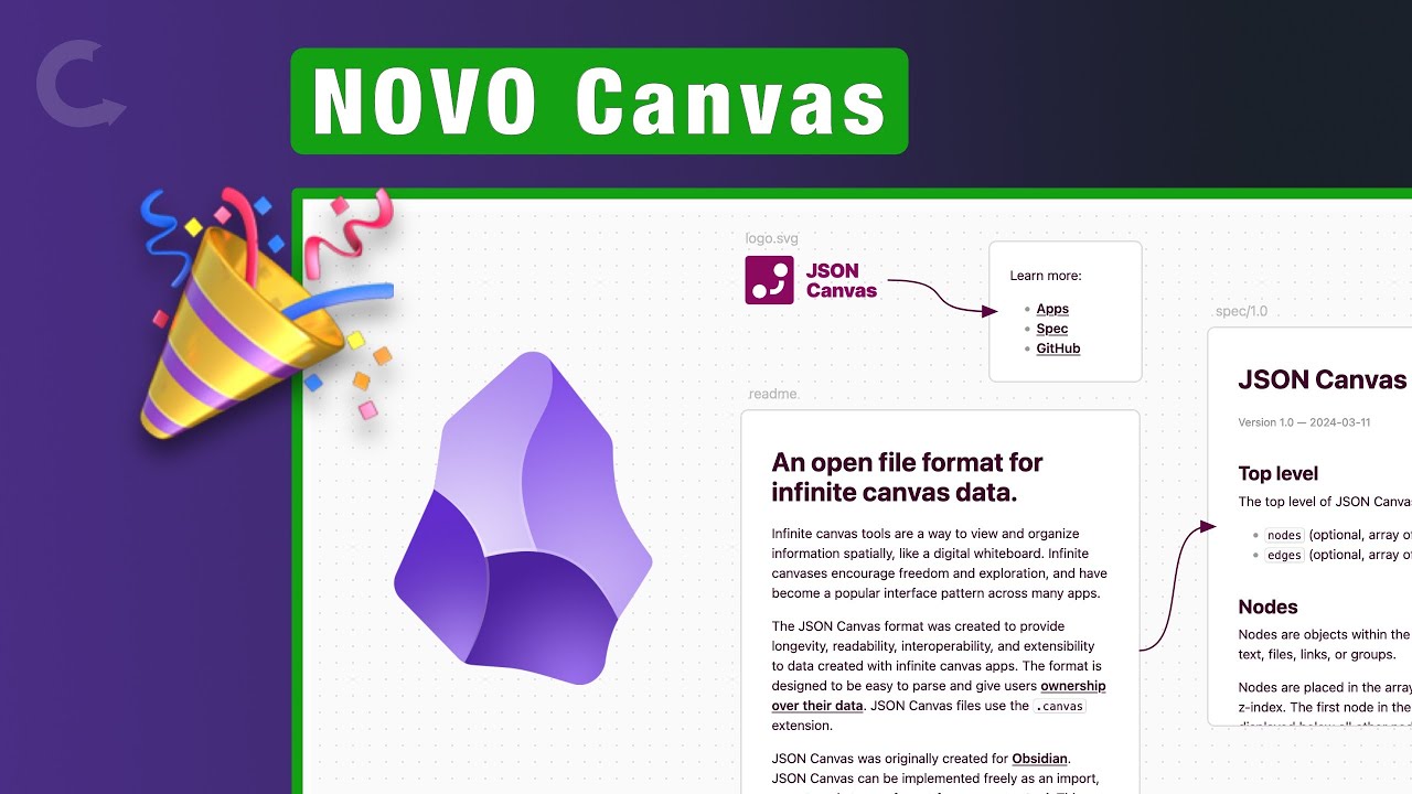 Como usar o Obsidian Canvas ➕ Novidade 🎉 que fará toda diferença.