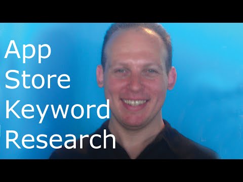 App store keyword research tutorial for ASO (SEO) in Apple App Store And Google Play Video
