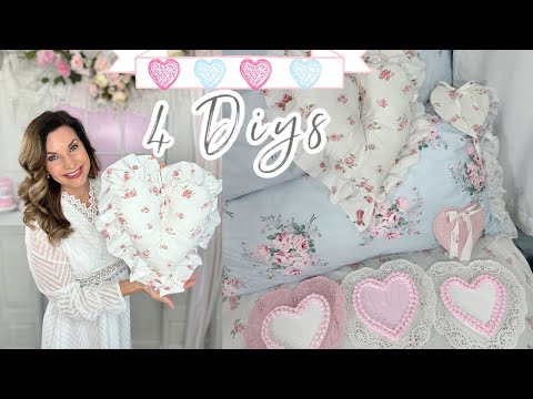 🌸4 DIY DECOR CRAFTS~Love Shack Fancy~Shabby Chic 🌸Olivia's  Romantic Home DIY