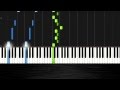 Ludovico Einaudi - Primavera - Piano Tutorial by PlutaX - Synthesia