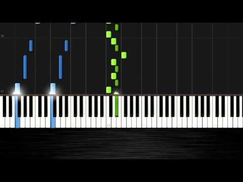 Ludovico Einaudi - Primavera - Piano Tutorial by PlutaX - Synthesia