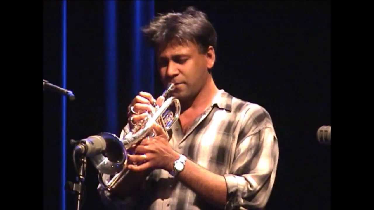 RARE FOOTAGE-- IMM 2 Berlin, 2000 DUO Slide trumpet Rajesh Mehta and Mrdangam Trichy Sankaran
