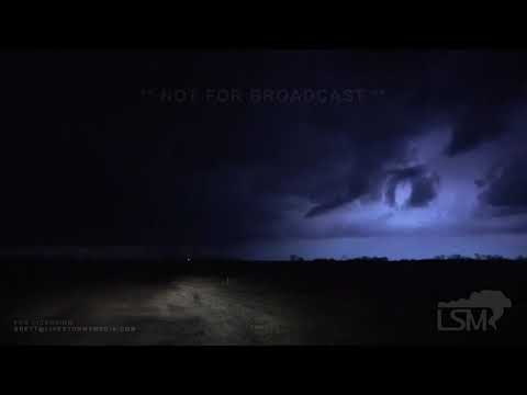 04-06-2021 Great Bend, KS Early Evening Thunderstorm and Lightning