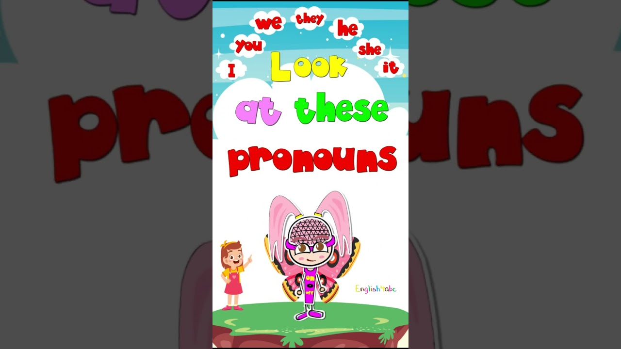 Pronouns / I ,you ,we ,they ,he ,she ,it / Subject Pronouns / Phonics Mix! #shorts