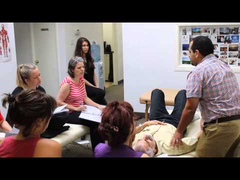 NUMSS Osteopathy Technique Class with Professor Kazemi