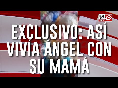 Conmoción en Comodoro Rivadavia: así vivía ángel con su progenitora