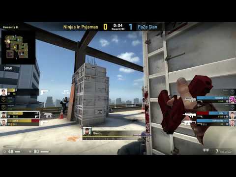CS:GO POV Demo NiP f0rest (30/19) vs FaZe (de_vertigo)