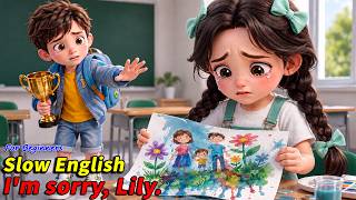 😢 Henry Won the Contest... But Lily Couldn't Stop Crying! | Slow English Listening Story (A2 Level)