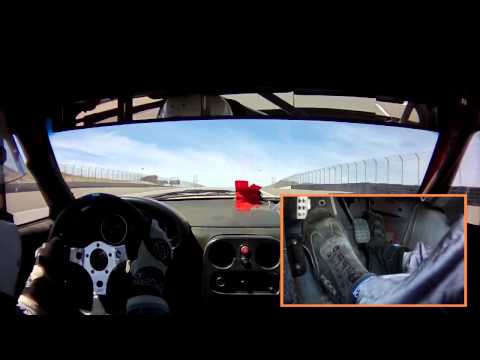 Spec Miata Mazda Raceway Laguna Seca onboard + footcam
