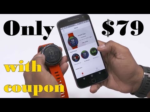 Xiaomi Amazfit only $79.99 with my coupon