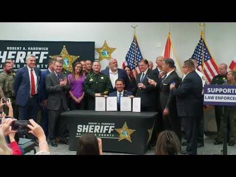 Gov. DeSantis signs bill penalizing those who get too close to working first responders