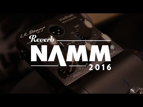 LR Baggs Stadium Electric Bass DI at the Winter NAMM Show 2016