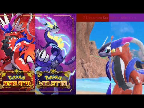Pokemon Scarlatto e Violetto 2 L'incontro Koraidon e Miraidon