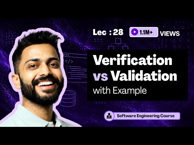 Understanding Verification and Validation in Software Engineering | Galaxy
