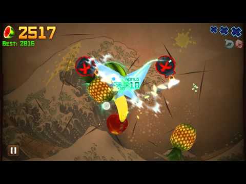 Fruit Ninja Classic Mode World Record: 5144