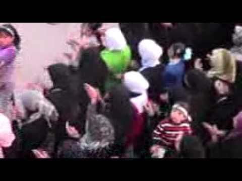 مظاهرة مسائية في درعا البلد في محافظة درعا في أحد "الشهيد مصطفى جركس"