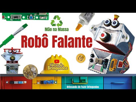 Robô Falante de Caixa de Leite