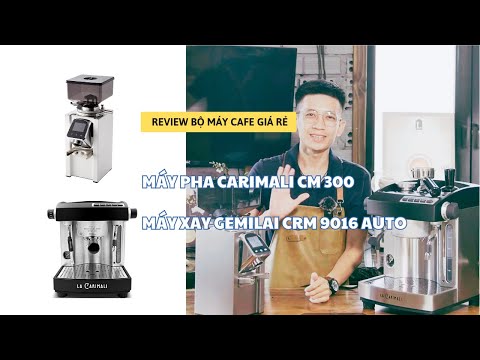 Resenha Bộ máy cafe mini giá rẻ Carimali vs Gemilai | Hồ Minh Cafe