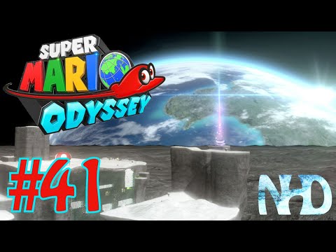 Let's Play Super Mario Odyssey (pt41) Moon Kingdom (Honeylune Ridge) #2 Underground Moon Caverns