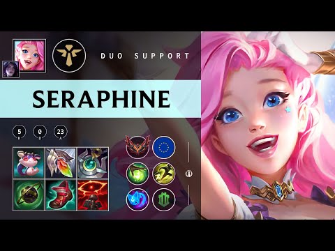 Seraphine Support vs Karma - EUW Grandmaster Patch 25.24