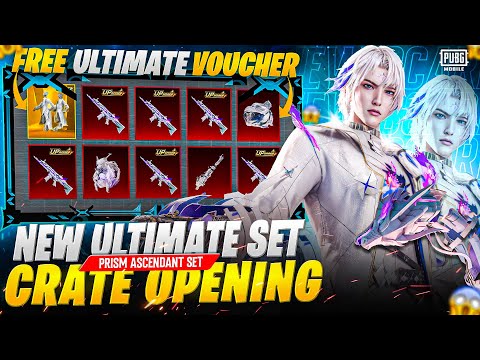 Free Ultimate Vouchers for Everyone | New Ultimate Spin Crate Opening | PUBGM 