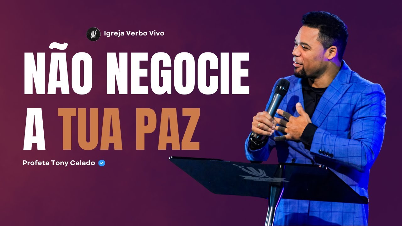 Aprenda a Lidar Com as Circunstâncias Adversas | Tony Calado