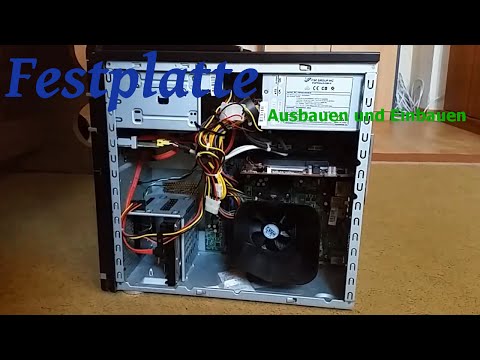Die Festplatte am Computer ausbauen und einbauen [German/HD] | Guang Dai
