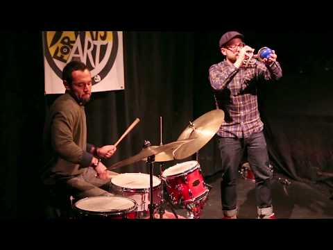 Taylor Ho Bynum & Tomas Fujiwara - Arts for Art / Evolving Music, NYC -- March 24 2014