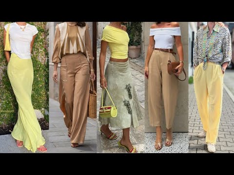 COMBINACIONES DE ROPA ELEGANTES PARA VESTIR CON ESTILO FINO SENCILLO Y MUY FEMENINO