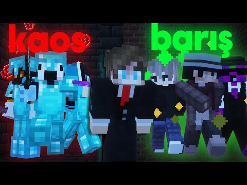 Minecraft SMP'de KAOS'mu BARIŞ'mı Kazanır? [TÜM HİKAYE]