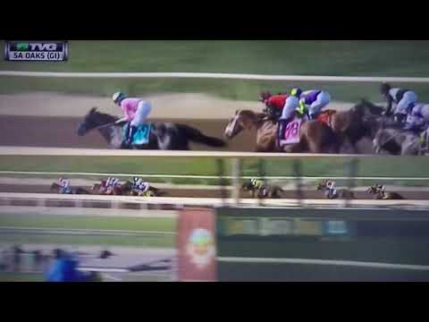 SANTA ANITA OAKS (G 1) STAKES 4/7/18 - MIDNIGHT BISOU !!