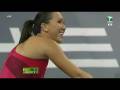 Jelena Jankovic hits a spectacular winner on setpoint