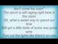 Vince Gill - The Rhythm Of The Pourin' Rain Lyrics
