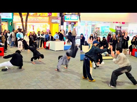 [STREET ARTIST] ONE OF. WITH AUDIENCE. INTERACTIVE SINCHON BUSKING. 250401.