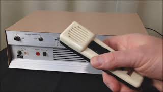 You Won’t Believe This 1965 Voicemail! Record-O-Fone 100U Answering Machine Demo