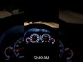 Late Night Car Driving Status