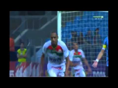 Gremio 2 x 2 Portuguesa Gol de Luis Ricardo Brasileirão 07092013