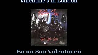 Mötley Crüe - Dancing On Glass - 03 - Lyrics / Subtitulos en español (Nwobhm) Traducida