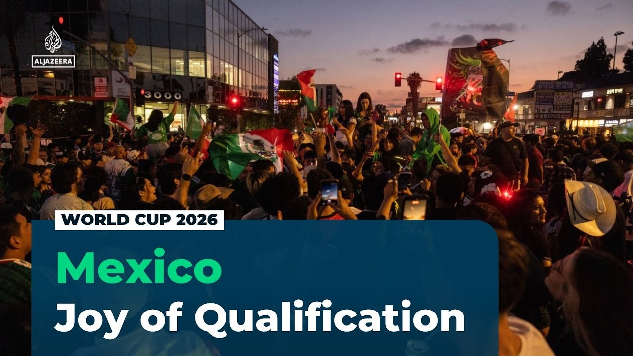 Mexico World Cup Qualification Celebration